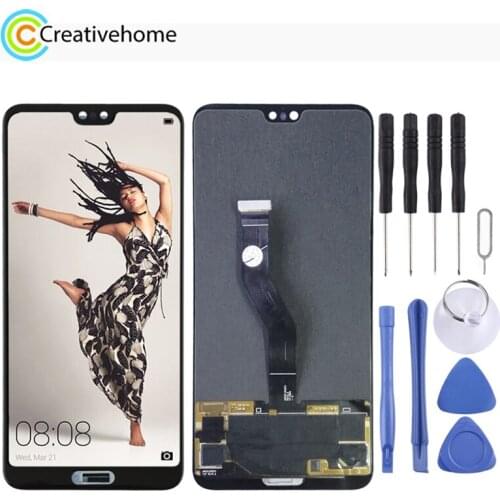 LCD Screen and Digitizer Full Assembly for Huawei P20 Pro, LCD Screen and Digitizer Full Assembly with Frame for Huawei P20 Pro