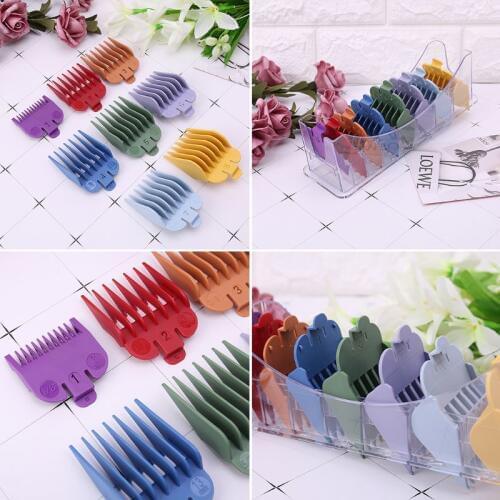 8P Universal Hair Brush Clipper Limit Comb Guide Attachment Size Barber Replacement