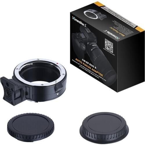 Commlite CM-EF-EOS R Lens Mount Adapter Electronic Auto Focus Mount Adapter for Canon EOS R RF-Mount Full Frame Camera
