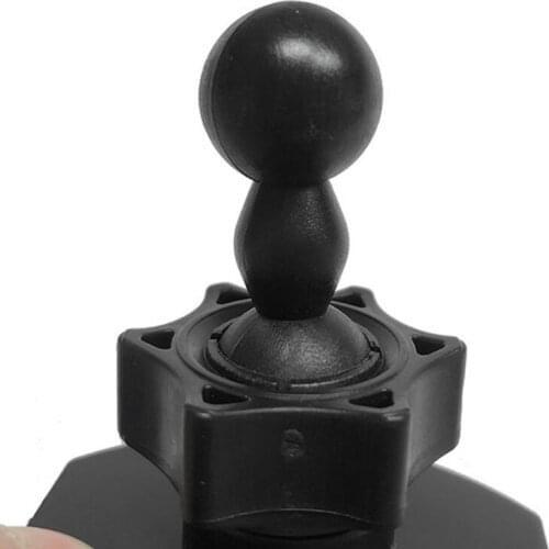 Double Ball Head Adapter Extension Joint Mount Adapter Connecting Bracket for 17mm Magnetic Car Phone Tablet Holder