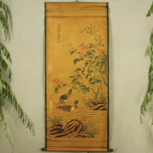 Antique collection Imitation ancient Wild ducks Diagram