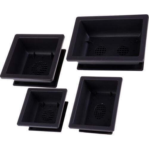 Flower Pot Imitation Plastic Balcony Square Plastic Pots Flower Bonsai Bowl Nursery Basin Planter Imitation Rectangle