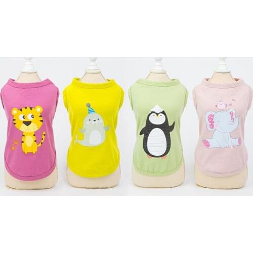 Cheap Dog Vest Shirt Pet Clothes for Dogs Costume Summer Dog Clothes Puppy Cat Clothing for Dogs Outfits Pets Products Chihuahua