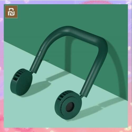 Mijia VH "Fan" Double Hanging Neck Fan Hidden Air Duct Stylish Fans with 3 Speed Free Hands Micro USB