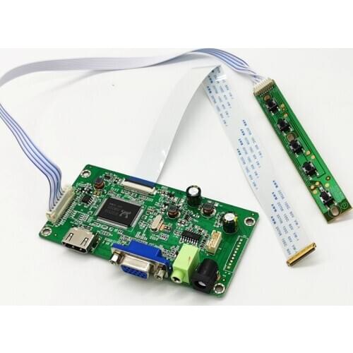 EDP LCD Controller Board Driver Kit For 1080P 13.3 inch N133HCE-G62 NV133FHM-N59 30Pin 1920x1080 HDMI VGA LCD Driver Board