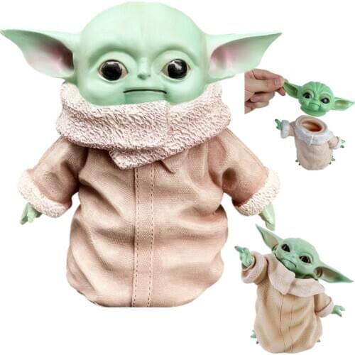 Strar Wars 9 Baby Yoda Figure 15Cm Hasbro Anime Pvc Action Figure Model Doll Toys Collection Gift for Children