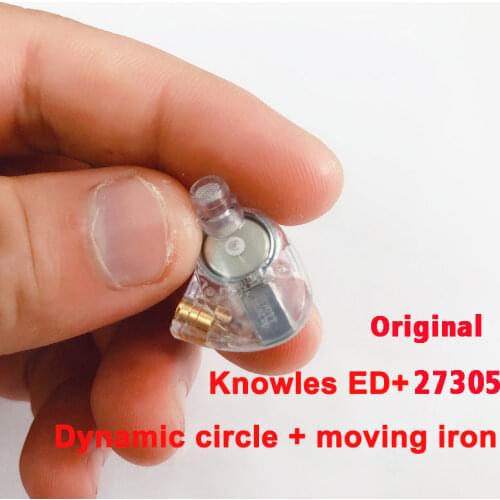 Tiandirenhe TD2 Hybrid Earphone1BA+1DD Knowles 27305 BA Drive HIFI Earbud with MMCX Upgrade Cable for Shure SE215 Headset