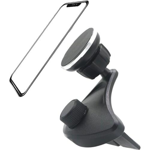 JEREFISH Magnetic CD Slot Holder CD Player Magnet Car Mount Universal Car Cell Phone Mount Cradle Stand for iPhone X 8 7 6