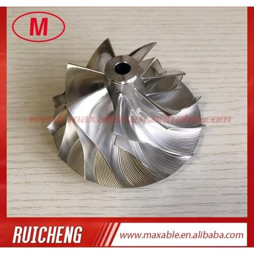 S200 171861 57.29/80.57mm 7+7 blades turbocharger milling/aluminum 2618/billet compressor wheel for 171857/171858/171859/171860