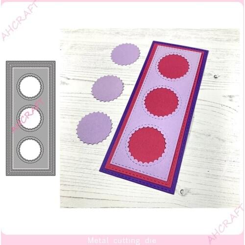 Long rectangle border Metal Cutting Dies for DIY Scrapbooking Photo Album Decorative Embossing PaperCard Crafts Die2020