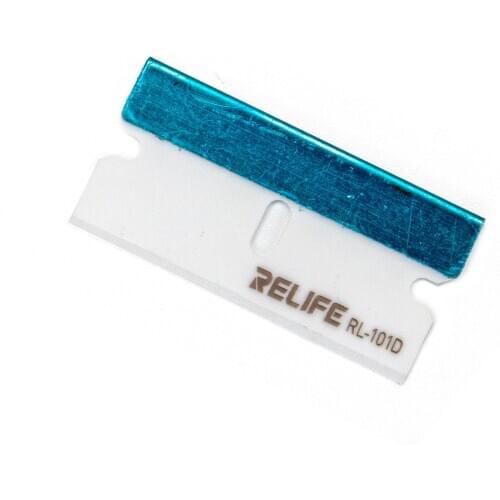 RELIFE RL-101D High Sharpness Insulated Ceramic Blade Kit For Mobile Phone Repair LCD Screen Remove Glue Remove OCA Scraper
