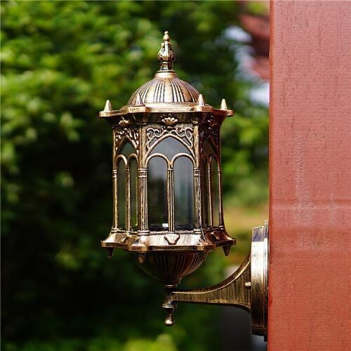 Balcony Wall Lamps outdoor waterproof exterior Continental background wall decoration outdoor corridor lamp LU62798 ZL385