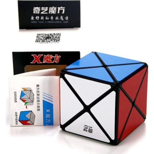 Original Qiyi X Cube 2x2x2 X-shaped magic cube qiyi X Cubing Speed 2x2 cubo magico Strange-shape puzzle cube Toys