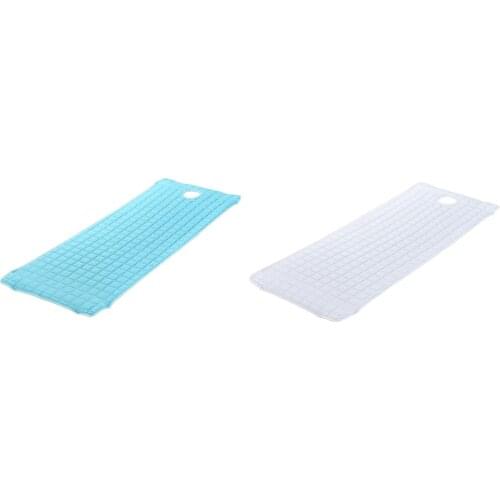 2pcs Massage Sheets Top Mattresses Bed Sheet Cover 180x60cm Blue/White