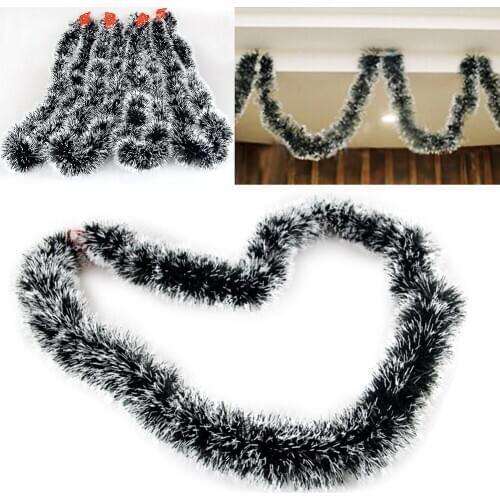 2M Christmas Green Garland Decorations Xmas Fireplace Pine Tree Wreath Home Outdoor Indoor Thick Pine Branches 2