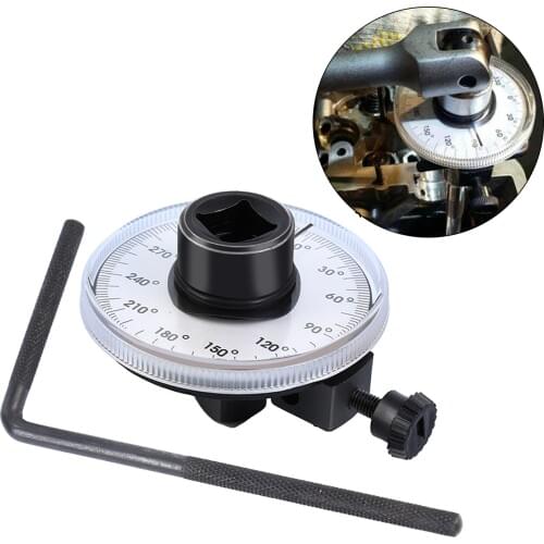 Samger Professional 1/2 Inch Adjustable Drive Torque Angle Gauge Auto Garage Tool Set For Hand Tools Wrench Auto repair tool