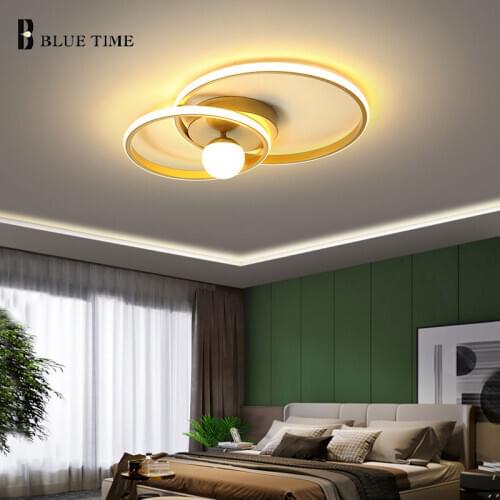 Modern LED Chandelier for Bedroom Dining Room Living Room Kitchen Study Room Lamp Ceiling Chandelier Lighting Fixture Gold Black