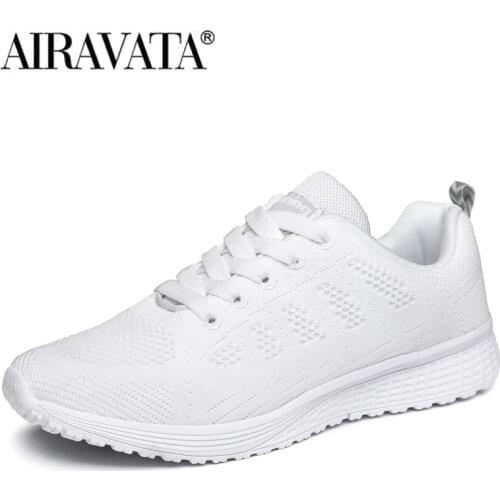 Couple Sports Shoes Women Walking Shoes Breathable Casual Sneakers Outdoor Lightweight Trainers Size 35-44