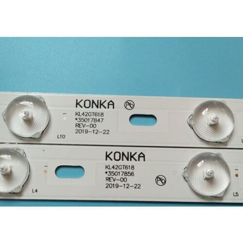 LED Backlight strip 12 lamp For Konka 42"TV KL42GT618 35017849 35017855 35017848