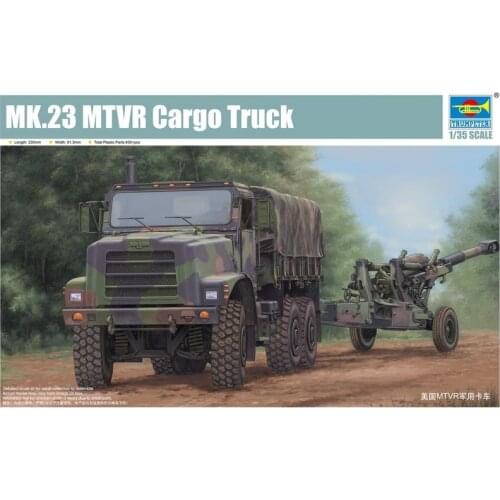 Trumpeter 01011 1/35 MK.23 MTVR Cargo Truck - Scale Model Kit