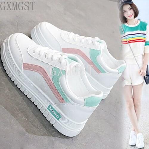Women Shoes 2020 New Chunky Sneakers for Women Vulcanize Shoes Casual Fashion Platform Sneakers Trendy Sneakers