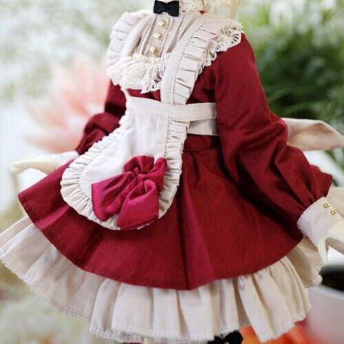 1/3 1/4 1/6 BJD Doll SD Clothes Fashion Dress For Girls Toy Accessories