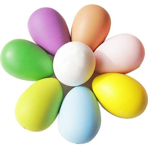 12Pcs Easter Eggs Happy Easter Decorations Painted Bird Pigeon Eggs DIY Craft Kids Gift Favor Home Decor Easter Party