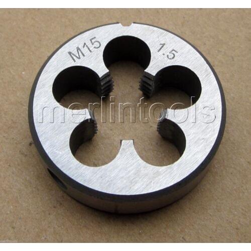 15mm x 1.5 Metric Right hand Die M15 x 1.5mm Pitch