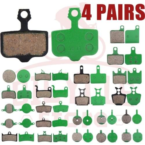 4 Pairs (8pcs) Ceramic MTB Bicycle Disc Brake Pads For SHIMANO SRAM AVID HAYES MAGURA FORMULA HOPE Cycling Bike Accessory