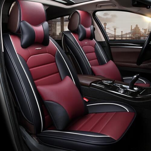 5Seats( Front+Rear) Car Seat Covers For Volvo C30 S40 S60L V40 V60 XC60 XC90 SUV Series car accessories