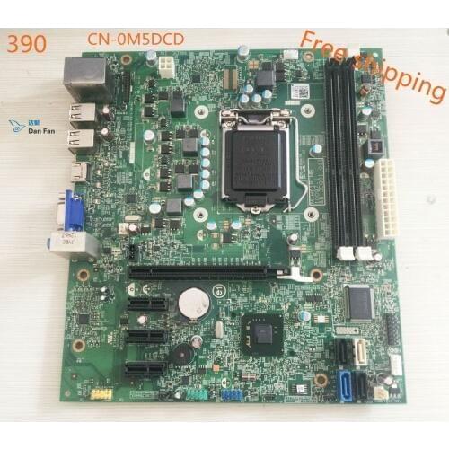 CN-0M5DCD M5DCD Desktop Motherboard For DELL Optipex 390 Motherboard MIH61R 10097-1 48.3EQ01.011 Mainboard 100%tested