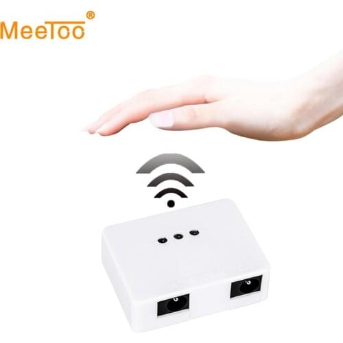 DC 5-24V IR Hand Sweep Motion Sensor Switch Detector 5A Hand Wave Smart Switch 25cm Sense Distance For LED Strip Cabinet Light
