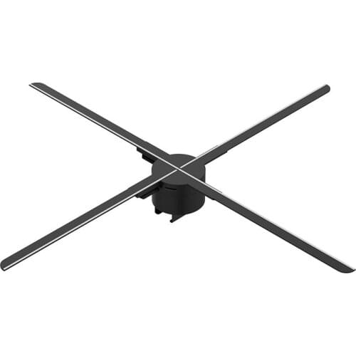 3D WiFi Hologram Projector HD LED Rotating Imaging Fan Holographic Advertising holographic 3d screen led fan display