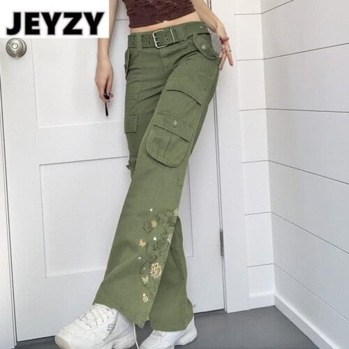 JEYZY Women's Jeans With Embroidery
