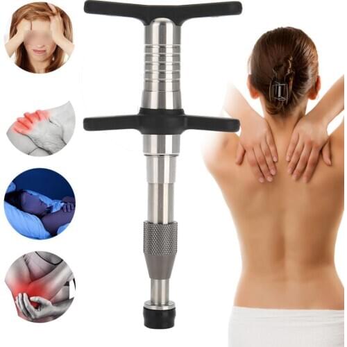 Manual Spine Adjusting Corrector Correction Waist Spine therapy Forth Massager Pain Relief Tool