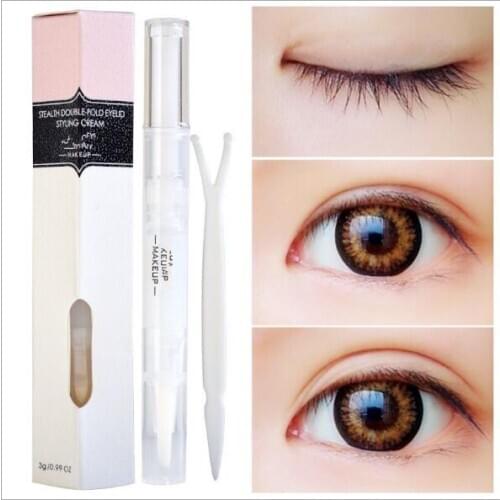 Double eyelid styling cream long lasting styling big eyes invisible beauty eye cream non-glue