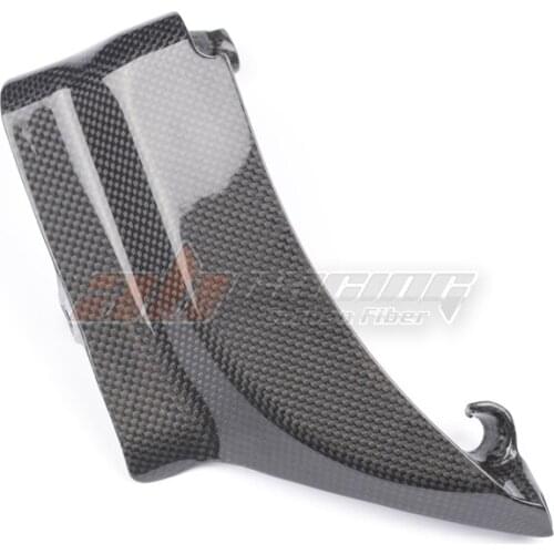 Motorcycle Black Heat Sheild Cover For Ducati 1199 Panigale Full Carbon Fiber 100