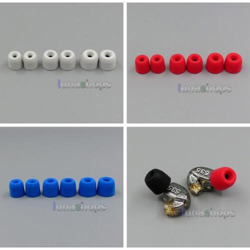LN005197 Earphone Foam Tips With Plastic Tube For Shure se846 se535 se425 se315 se215 Se115