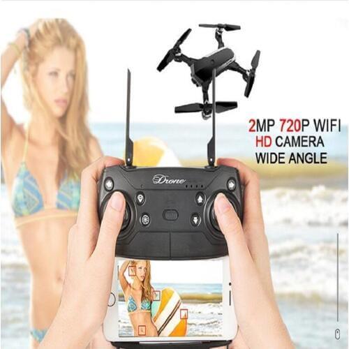 NEWS folding drone 720P/1080P wifi camera 18 mins long flight time drone flight plan function Drone Helicopter