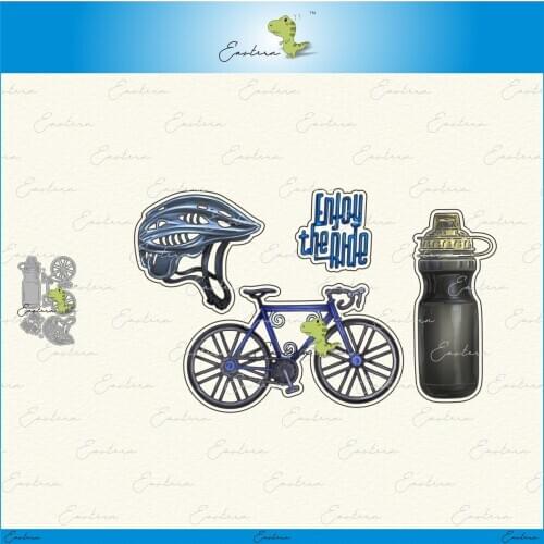 Live Life On the Bike Cutting Dies new 2020 Metal mould dies Scrapbooking Paper Making Craft die dies metal cutting dies