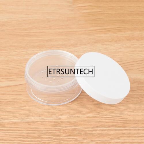 50g Empty Refillable Cosmetic Jar Pot Loose Face Powder Sifter Case Powder Box Empty Cosmetic Container Travel F1391