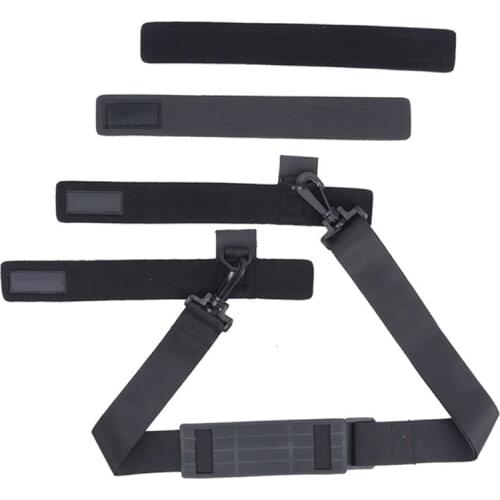 Fishing Rod Adjustable Shoulder Bag Straps Outdoor Portable Waist Rod Holder Belt Back Harness