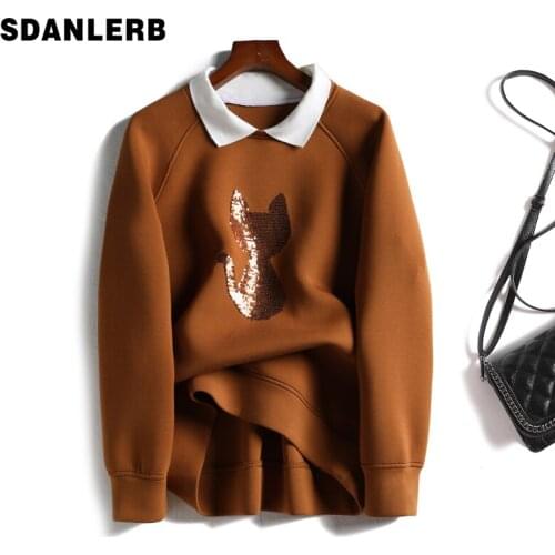 Женские толстовки SDANLERB China At AliExpress