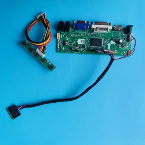 Work for LP133WH1-TLA2/TLB1/TLA1 40pin LVDS VGA Screen DVI LED LCD 13.3" Controller board 1366X768 Panel monitor M.NT68676