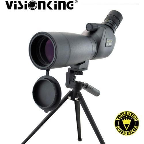Visionking 20-60x60 Waterproof Hunting Spotting Scope Bak4 Nitrogen Monocular Telescope For Bird Watching Golf With Tripod