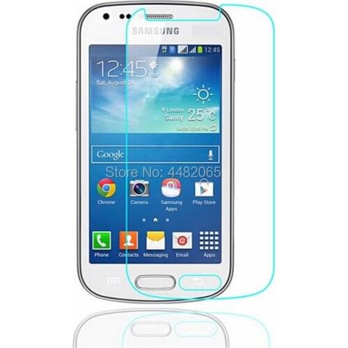 2pcs Tempered Glass For Samsung Galaxy S7562 GT-S7562 Trend Plus S7580 S7582 GT-S7580 GT-S7582 Screen Protector Tempered Film