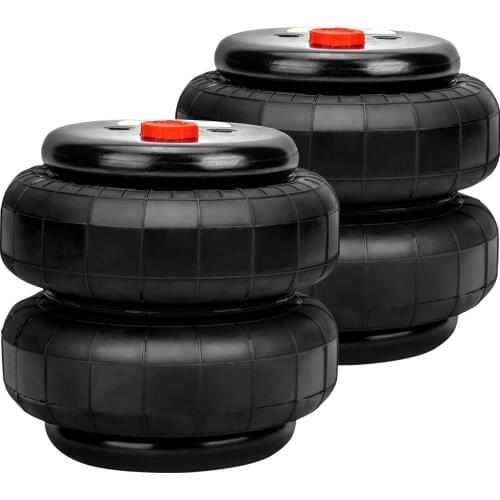 For Ford F150/F25 Standard 2500 lb Air Ride Suspension Bag Double Bellows 1/2"npt Single Port0