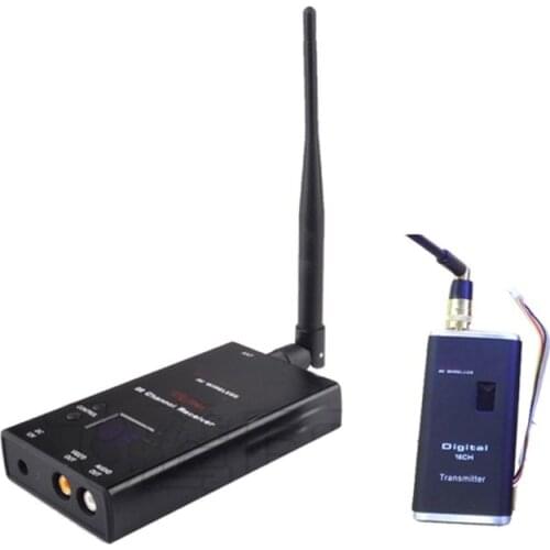 1.5W 16ch wrieless transceiver 0.9-1.3Ghz Wireless image drone transmitter FPV Video Audio Transmitter Receiver AV sender