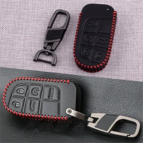 CITALL Car Remote Key Fob Cover Case Fiit For Jeep Grand Cherokee Chrysler 200 300 Dodge Durango Charger Challenger Journey Fiat