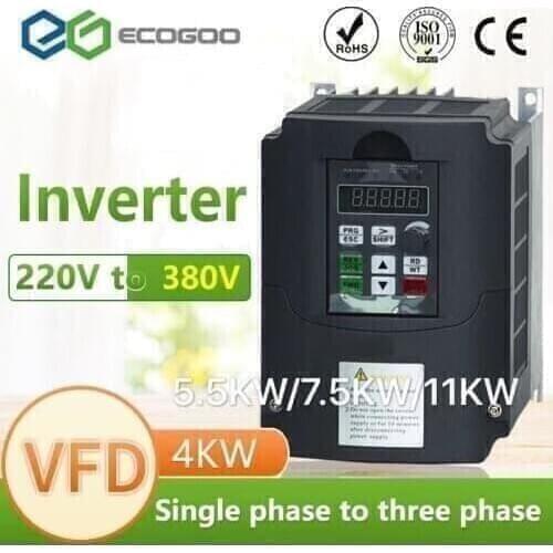 NF9100boost Frequency inverter single phase 220V converter to three phase 380v AC power transformer for motor VFD